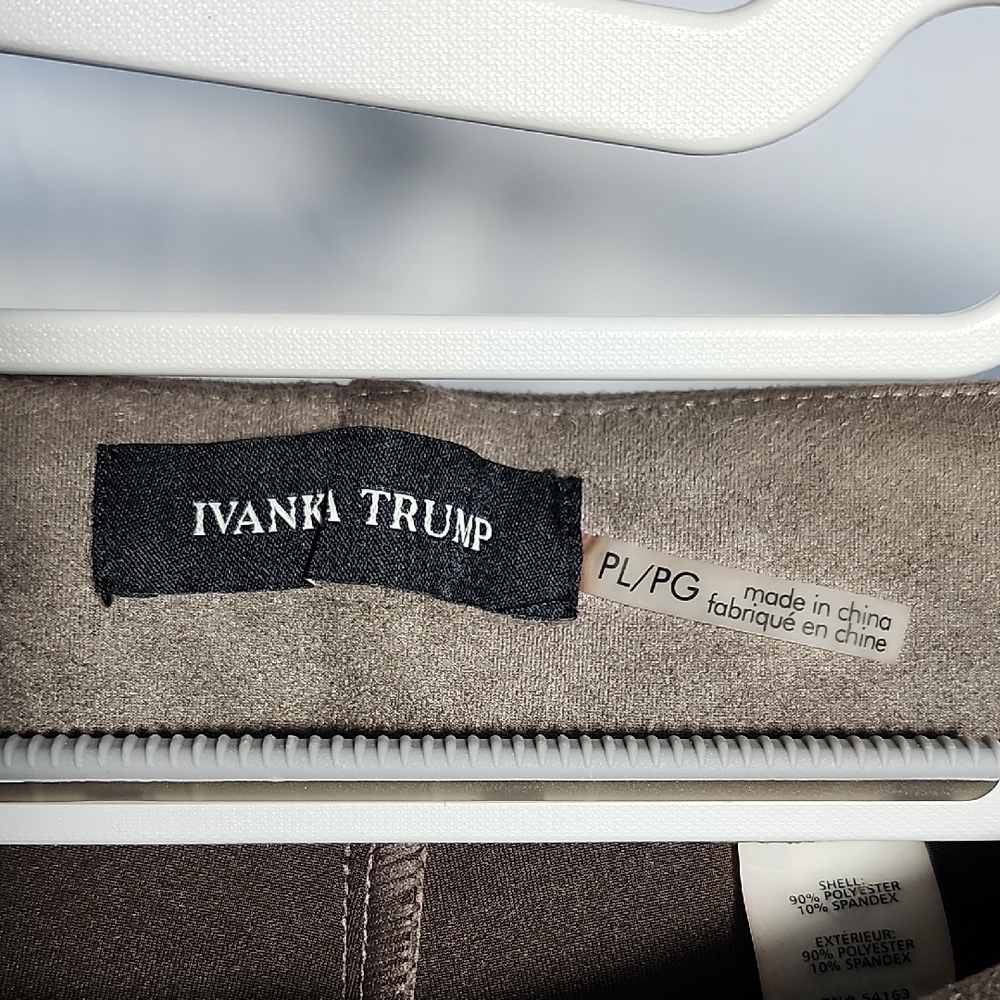 Ivanka Trump Brown Ankle Pants - Picture 2 of 6